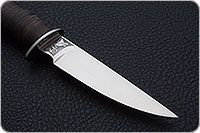 Нож Тетерев наборная кожа, 95х18, текстолит : фото 4