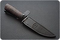 Нож Тетерев наборная кожа, 95х18, текстолит : фото 10