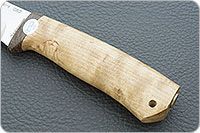 Нож Турист карельская береза, 95х18, текстолит : фото 6