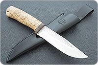 Нож Турист карельская береза, 95х18, текстолит : фото 9