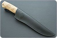 Нож Турист карельская береза, 95х18, текстолит : фото 10