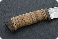 Нож Турист береста, 95х18, текстолит : фото 5