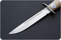 Нож Финка-2 карельская береза, 95х18, алюминий : фото 3