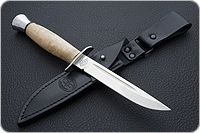 Нож Финка-2 карельская береза, 95х18, алюминий : фото 8