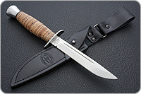 Нож Финка-2 береста, 95х18, алюминий : фото 8