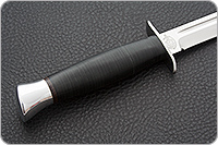 Нож Финка-2 наборная кожа, 95х18, алюминий : фото 5