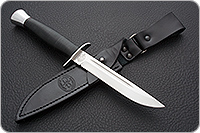 Нож Финка-2 наборная кожа, 95х18, алюминий : фото 8