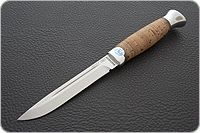 Нож Финка-3 береста, 100х13м, алюминий : фото 2