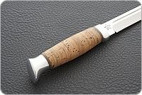 Нож Финка-3 береста, 100х13м, алюминий : фото 5