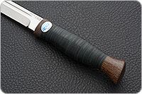 Нож Финка-3 наборная кожа, 95х18, текстолит : фото 6