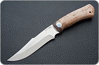 Нож Хазар карельская береза, 95х18, текстолит : фото 2