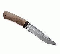 Нож Хазар карельская береза, 95х18, текстолит : фото 10