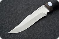 Нож Хазар наборная кожа, 95х18, текстолит : фото 3