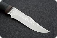 Нож Хазар наборная кожа, 95х18, текстолит : фото 4