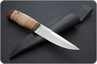 Нож Хаски береста, 100х13м, текстолит : фото 8