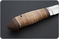Нож Хаски береста, 95х18, текстолит : фото 3