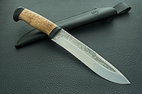 Нож Шаман-1 карельская береза, 95х18, текстолит : фото 10