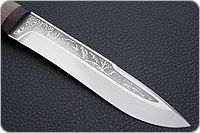 Нож Шаман-1 орех, 95х18, текстолит : фото 4