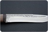 Нож Шаман-1 орех, 95х18, текстолит : фото 7