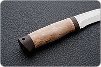 Нож Шаман-2 карельская береза, 95х18, текстолит : фото 3