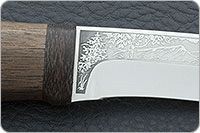 Нож Шаман-2 орех, 95х18, текстолит : фото 8