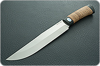 Нож Шашлычный большой береста, 100х13м, текстолит : фото 2