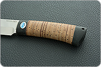 Нож Шашлычный большой береста, 100х13м, текстолит : фото 6