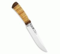 Нож Шашлычный средний береста, 95х18, текстолит : фото 2