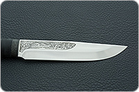 Нож Шашлычный средний наборная кожа, 95х18, текстолит : фото 7