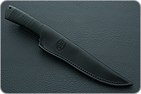 Нож Шашлычный средний наборная кожа, 95х18, текстолит : фото 11