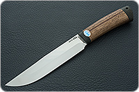 Нож Шашлычный средний орех, 95х18, текстолит : фото 2