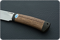 Нож Шашлычный средний орех, 95х18, текстолит : фото 6