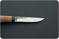 Нож Шашлычный малый береста, 95х18, текстолит : фото 7