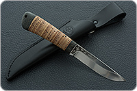 Нож Шашлычный малый береста, 95х18, текстолит : фото 10