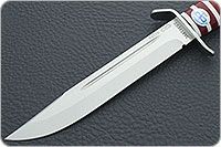 Нож Штрафбат - МВД оргстекло, 95х18, алюминий : фото 3