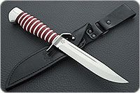 Нож Штрафбат - МВД оргстекло, 95х18, алюминий : фото 10