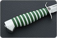 Нож Штрафбат - Пограничник оргстекло, 95х18, алюминий : фото 5