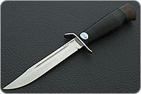 Нож Штрафбат наборная кожа, 100х13м, текстолит : фото 2
