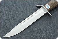 Нож Штрафбат орех, 95х18, без тыльника : фото 3