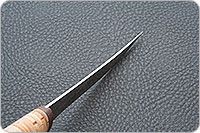 Нож Фишка (Fish-ka) береста, 95х18, текстолит : фото 4