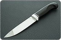 Нож НР-2Т граб (черное дерево), х12мф, алюминий : фото 2