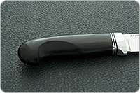 Нож НР-2Т граб (черное дерево), х12мф, алюминий : фото 5