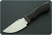 Нож шкуросъемный ( НШС -1) граб (черное дерево), 95х18,  микарта : фото 2