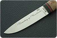 Нож МУКСУН НР-2 орех, 95х18,  микарта : фото 3