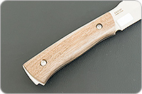 Нож Стриж рукоять дерево дерево, aus-8, цельнометаллический : фото 6