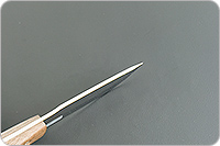 Нож Стриж рукоять дерево дерево, aus-8, цельнометаллический : фото 7