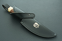  Украшенный Нож Якут орех, эи-107, латунь в золоте : фото 11