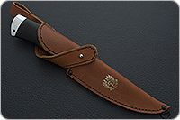 Нож Енисей наборная кожа, 95х18, алюминий : фото 10