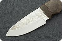 Нож Якут орех, 95х18, текстолит : фото 3