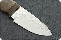 Нож Якут орех, 95х18, текстолит : фото 4